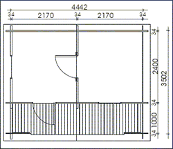 Joukon Tupa pohjakuva